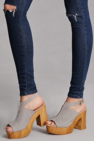 Forever21 Women's  Sbicca Platform Sandals