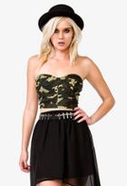 Forever21 Camo Tube Top