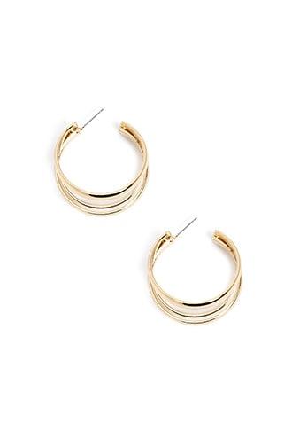 Forever21 Triple-hoop Earrings