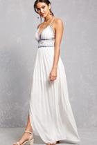 Forever21 Soieblu Embroidered Cami Dress
