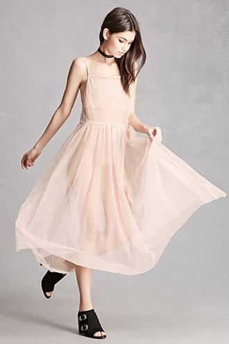 Forever21 Pixie & Diamond Mesh Dress