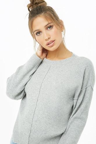Forever21 Seamed Knit Sweater