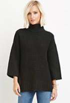 Forever21 Textured Turtleneck Sweater
