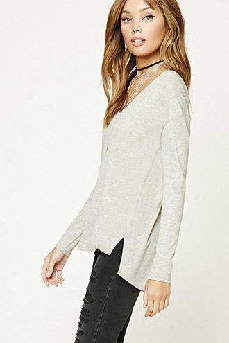 Forever21 High-low Hem Top