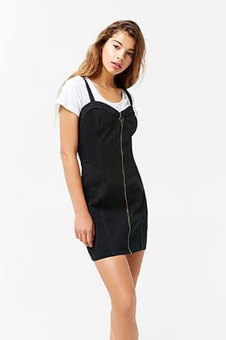 Forever21 Denim Pull-ring Mini Dress