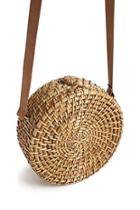 Forever21 Woven Circular Handbag