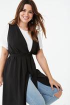 Forever21 Plus Size Drape-front Vest