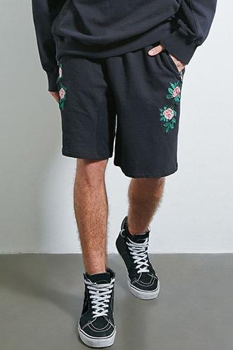 Forever21 Private Academy Floral Shorts