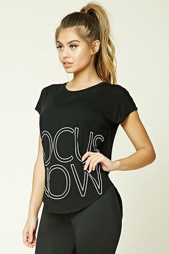 Forever21 Active Focus Now Graphic Top