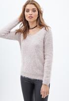Forever21 Marled Shaggy Sweater