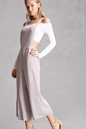 Forever21 Women's Honey Punch Crisscross Jumpsuit