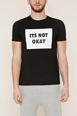 21 Men Men's  Not Okay Graphic Tee
