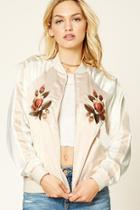 Forever21 Contemporary Embroidered Jacket