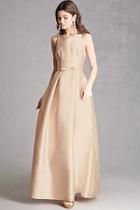 Forever21 Satin Bow-front Gown