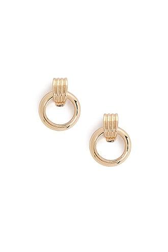 Forever21 Mini Door Knocker Earrings