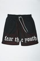 Forever21 Fear The Youth Mesh Shorts