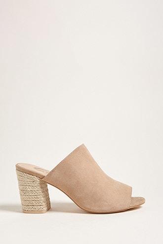 Forever21 Sbicca Faux Suede Mules