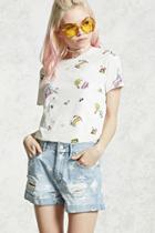Forever21 Burnout Graphic T-shirt