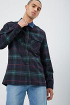 Forever21 Wool-blend Plaid Flannel Shirt