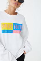 Forever21 Sweet Youth Graphic Top