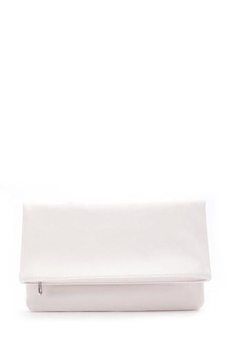 Forever21 Faux Leather Fold-over Clutch