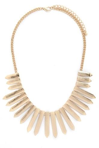 Forever21 Spiked Statement Necklace