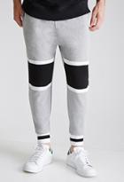 Forever21 Striped Colorblock Sweatpants