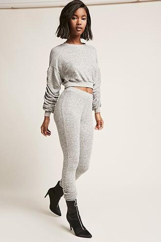 Forever21 Heathered Knit Leggings