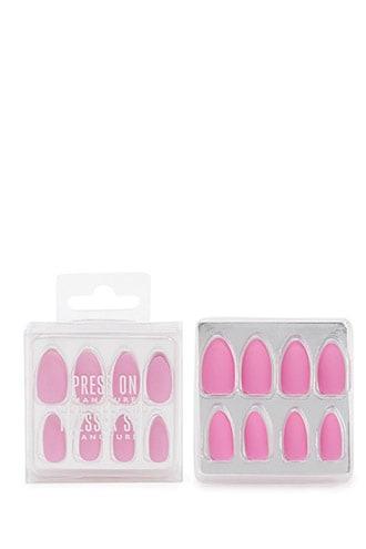 Forever21 Hot Pink Matte Press-on Nails