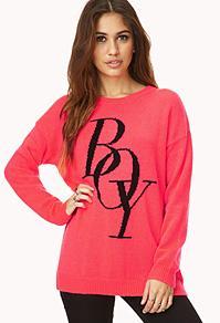 Forever21 Oversized Boy Sweater