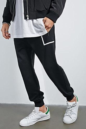 Forever21 Ing2ing Stripe Trim Sweatpants