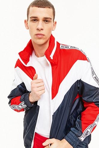 Forever21 Rebel Minds Windbreaker Jacket