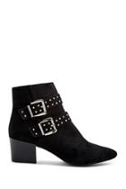 Forever21 Studded Buckle-strap Booties