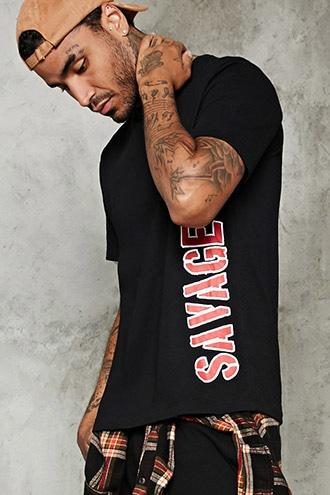 21 Men Men's  Savage Graphic Tee