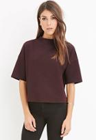 Love21 Textured Boxy Top