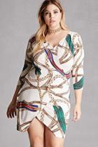 Forever21 Plus Size Chain-link Print Dress