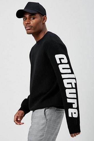 Forever21 Culture Graphic Sweater