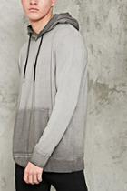 Forever21 Dip Dye Terry Knit Hoodie