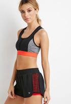 Forever21 Active Laser Cut Running Shorts