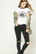 Forever21 California Pe-143wc Graphic Tee