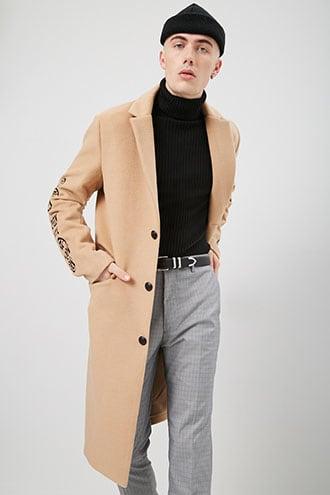 Forever21 God Bless Graphic Coat