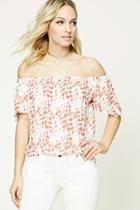 Forever21 Contemporary Tie-dye Top