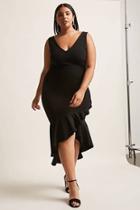 Forever21 Plus Size High-low Ruffle Dress