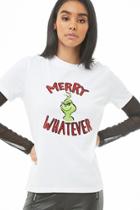 Forever21 The Grinch Merry Whatever Graphic Tee