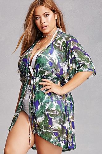 Forever21 Unique Vintage Swim Cover-up