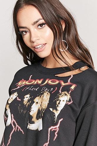 Forever21 Bon Jovi Tour Sweatshirt