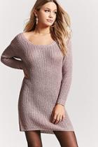 Forever21 Scoop-neck Sweater Dress