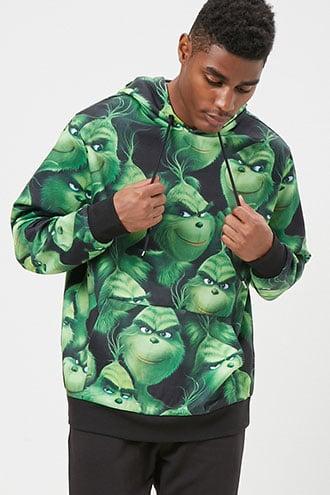 Forever21 The Grinch Fleece Graphic Hoodie