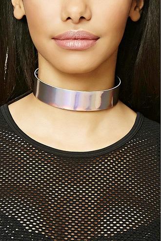Forever21 Holographic Choker