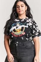 Forever21 Plus Size Wonder Woman Tie-dye Tee